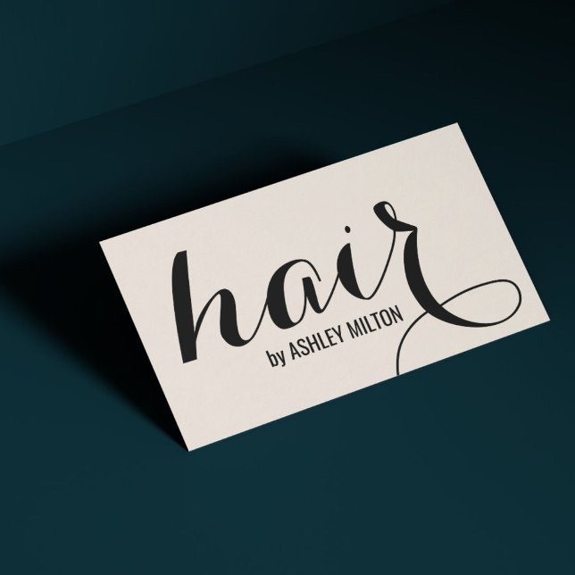 Tarjeta De Visita Elegante estilizado amarillo claro negro negrita p (Subido por el creador)