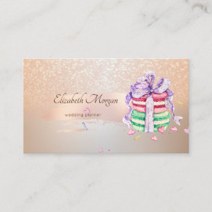 Tarjeta De Visita Elegante estilo moderno, Rosa de pincel de oro, ma