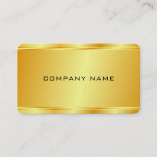 Tarjeta De Visita Elegante estilo oro Glamour Lujoso Plantilla Pearl