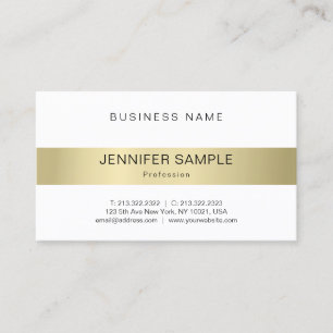 Tarjeta De Visita Elegante estilo profesional elegante y elegante es