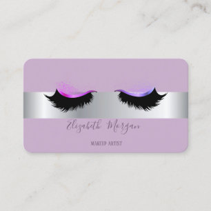 Tarjeta De Visita Elegante estilo profesional profesional de Silver 