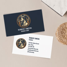 Elegante Exclusivo Barbería Vintage Estilista