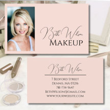 Elegante Foto de Maquillaje de Negocio de Belleza