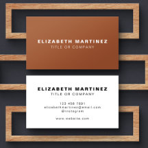 Elegante frente de terracota y reverso personaliza