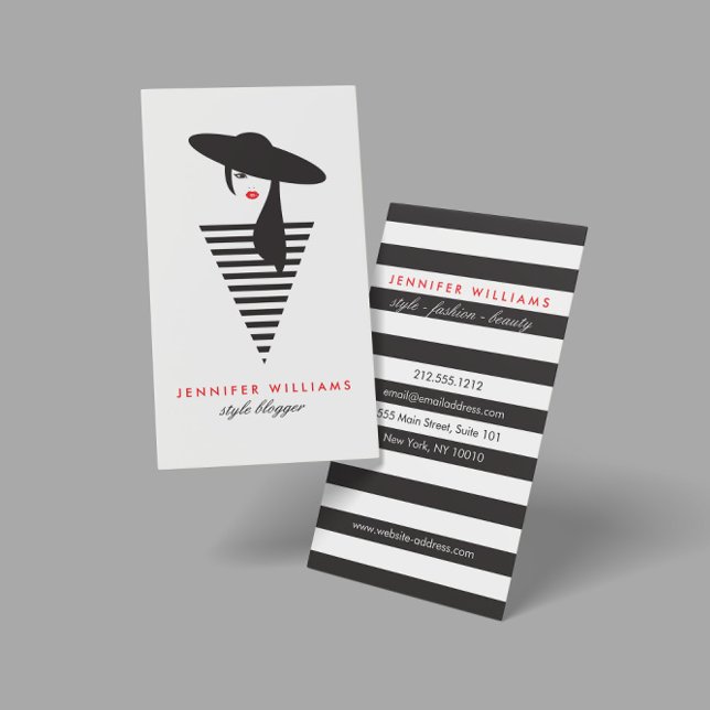 Tarjeta De Visita Elegante Glamour Mod Elegante, Boutique (Subido por el creador)