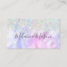Elegante Glitter Holográfico Maquillador Metálico