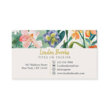 Elegante guión floral oro | Medios sociales