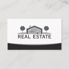 Tarjeta De Visita Elegante Inmobiliaria, Logotipo de la Casa, Realto