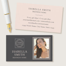 Elegante logo de foto personalizado profesional ro