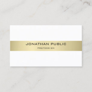 Tarjeta De Visita Elegante Lujo Moderno Diseño Elegante Llanura