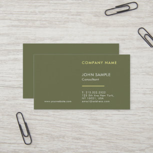Tarjeta De Visita Elegante Lujo Profesional Moderno Premium Grueso