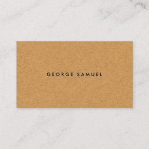 Tarjeta De Visita Elegante marca minimalista de negocios