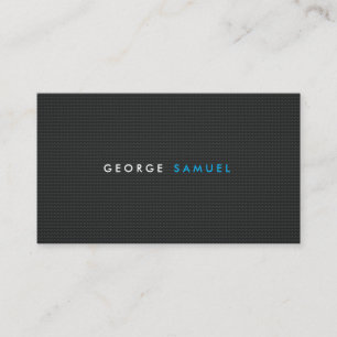 Tarjeta De Visita Elegante marca minimalista de negocios