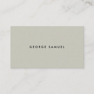 Tarjeta De Visita Elegante marca minimalista de negocios
