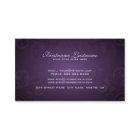 Elegante marco vintage negro morado y blanco de to