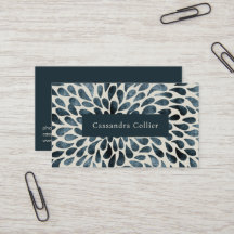 Elegante Marina Azul Resumen Moderno