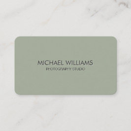 Tarjeta De Visita Elegante metal profesional
