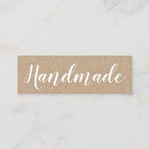 Tarjeta de visita elegante minimalista hecha a