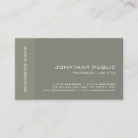 Elegante Minimalista moderno y lujoso profesional