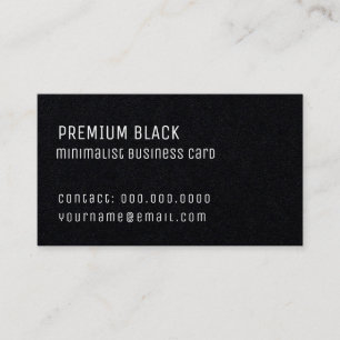 Tarjeta De Visita elegante minimalista premium