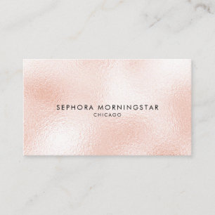 Tarjeta De Visita Elegante Minimalista Profesional Moderno Opalo Hel