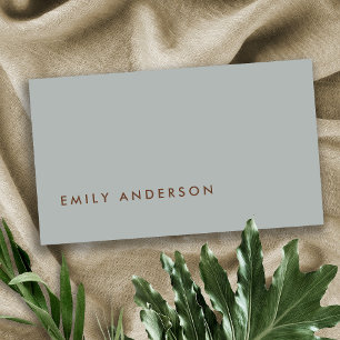 TARJETA DE VISITA ELEGANTE MÍNIMO SIMPLE MODERNO GRIS URBANO MODERNO