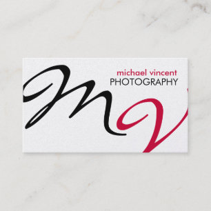 Tarjeta de visita elegante/moderna de la