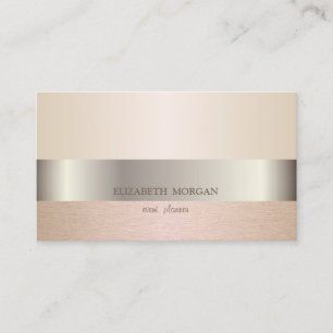 Tarjeta De Visita Elegante Moderno Con Estilo
