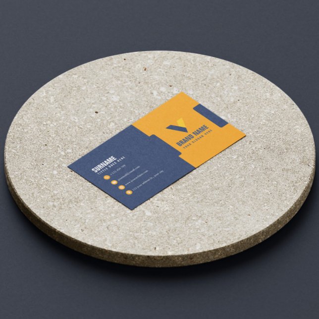 Tarjeta De Visita Elegante moderno creativo (Subido por el creador)