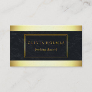 Tarjeta De Visita Elegante Moderno Metal Profesional Negocio Hoja de