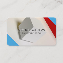 Tarjeta De Visita Elegante moderno profesional fresco metal simple