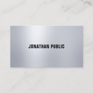 Tarjeta De Visita Elegante Moderno Profesional Lujo Plano de Aspecto