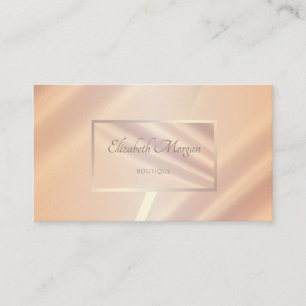 Tarjeta De Visita Elegante Moderno Profesional Marco con Estilo