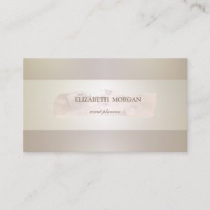 Tarjeta De Visita Elegante Moderno Profesional Sofisticado, A rayas
