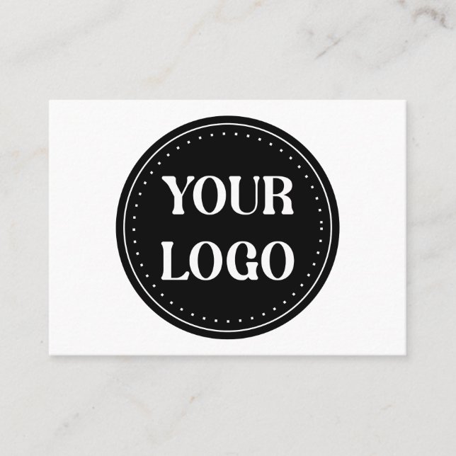 Tarjeta De Visita elegante, moderno, refinado y editable. (Anverso)