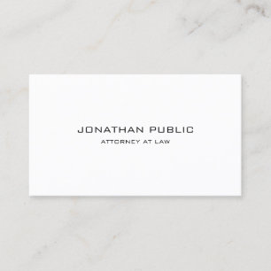 Tarjeta De Visita Elegante moderno tu texto personalizado plantilla 