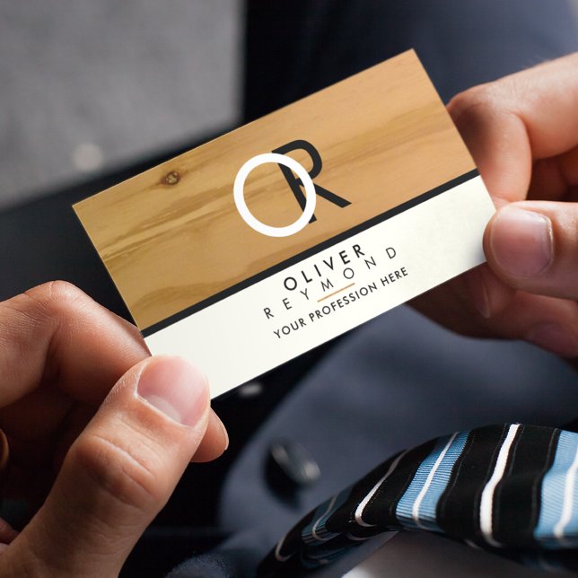 Tarjeta De Visita elegante, moderno y elegante profesional de la tex (stylish and elegant)