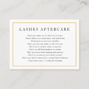 Tarjeta De Visita Elegante Monograma dorado y blanco