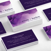 Elegante morado abstracto de tinta de alcohol