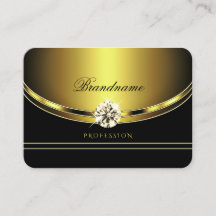 Elegante negro y oro con diamantes espumosos