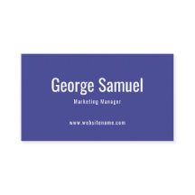 Elegante Nombre Profesional Simple Emplear Título
