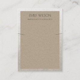 TARJETA DE VISITA ELEGANTE PANTALLA DE COLOR DE COLOR DE LA FRONTERA