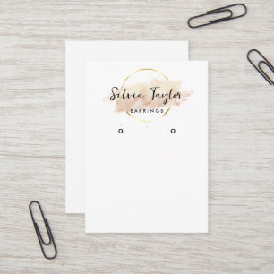 Tarjeta De Visita Elegante pantalla moderna de arte de caligrafía