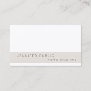 Tarjeta De Visita Elegante plantilla de diseño limpio profesional mo