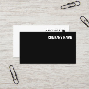 Tarjeta De Visita Elegante plantilla profesional Minimalista moderna