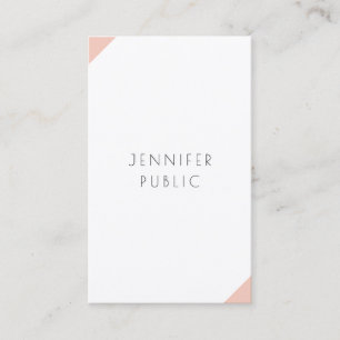 Tarjeta De Visita Elegante plantilla profesional Minimalista moderna