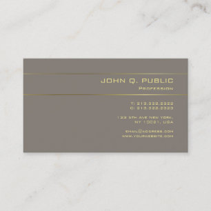 Tarjeta De Visita Elegante plantilla profesional moderna fuente de o