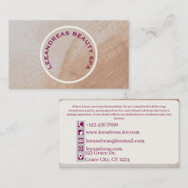 Tarjeta De Visita Elegante Profesional