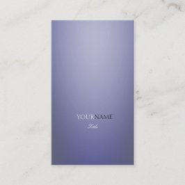 Tarjeta De Visita Elegante profesional