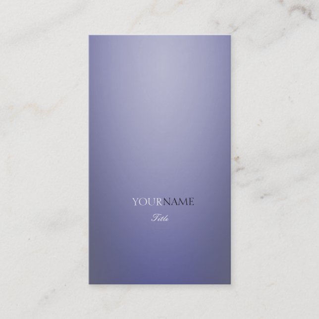 Tarjeta De Visita Elegante profesional (Anverso)